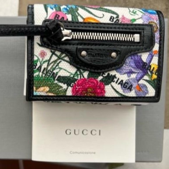Gucci x Balenciaga The Hacker Project Neo Classic wallet - Picture 1 of 8